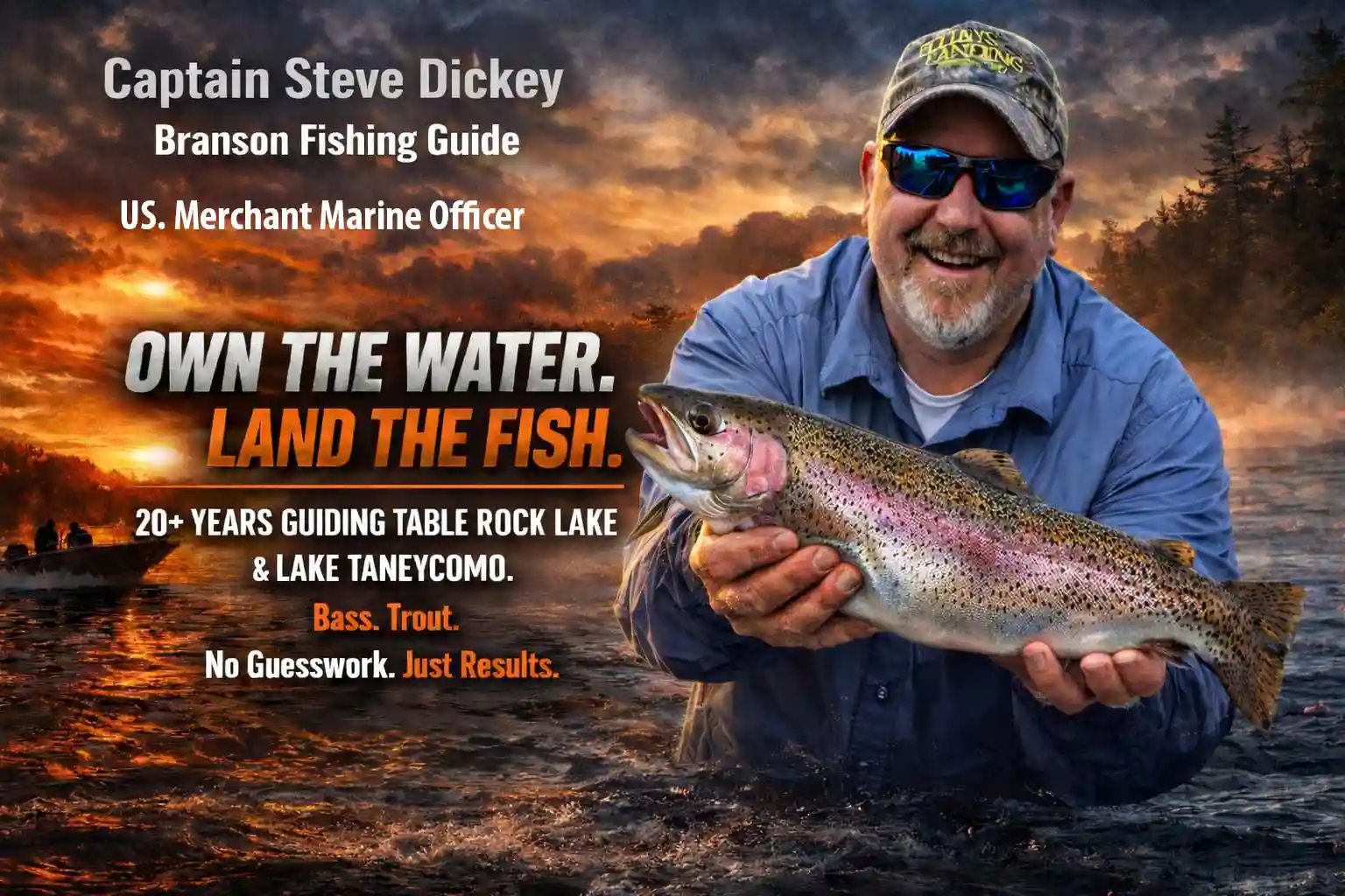 Branson Fishing Guide |  Lake Taneycomo & Table Rock Lake Trips